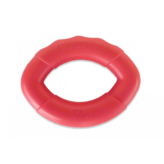 Эспандер кистевой кольцо EasyFit Elliptic 27 кг красный