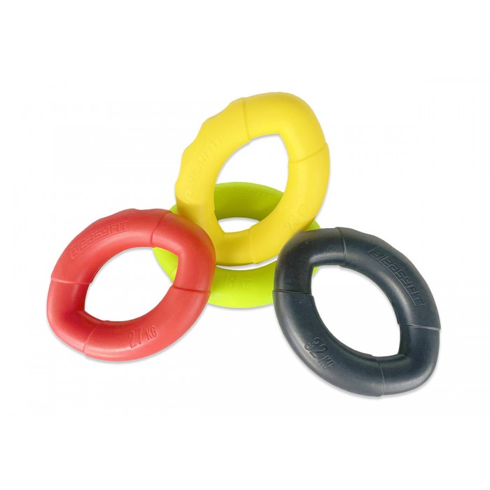 Эспандер кистевой кольцо EasyFit Elliptic 27 кг красный