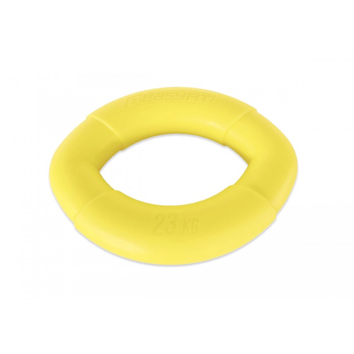 Еспандер кистьовий кільце EasyFit Elliptic 23 кг жовтий