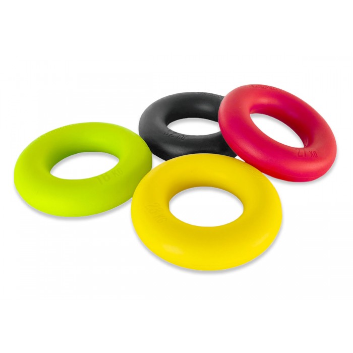 Эспандер кистевой кольцо EasyFit Ring 23 кг желтый