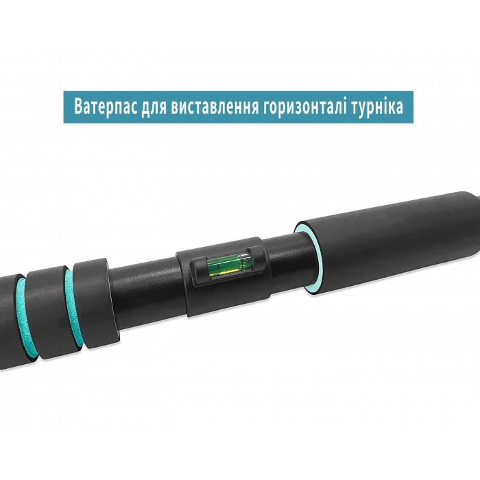 Турник в дверной проем раздвижной турник EasyFit BlueGymBar 70-95 см