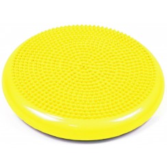 Балансировочная подушка массажная EasyFit желтая