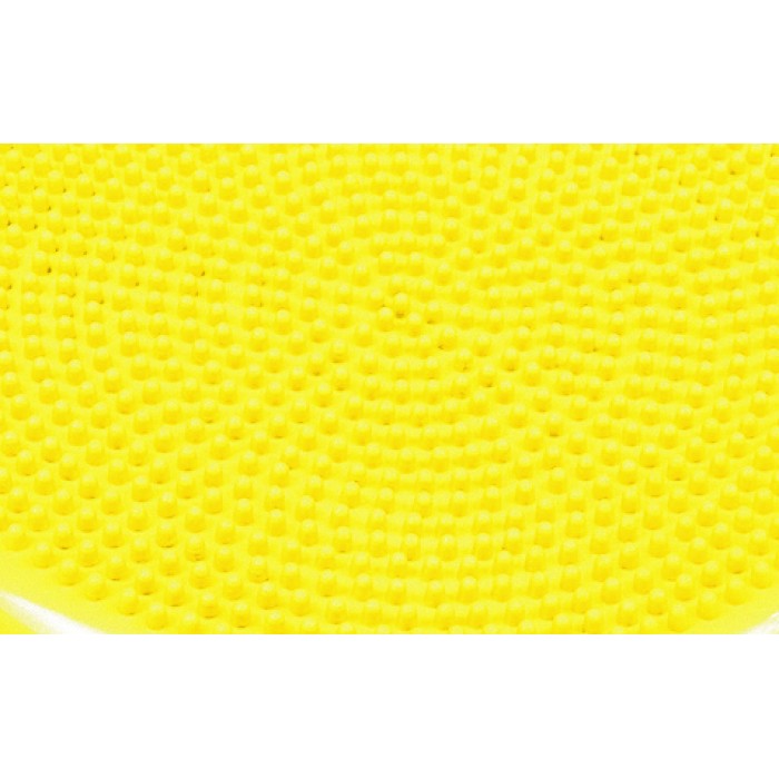 Балансировочная подушка массажная EasyFit желтая