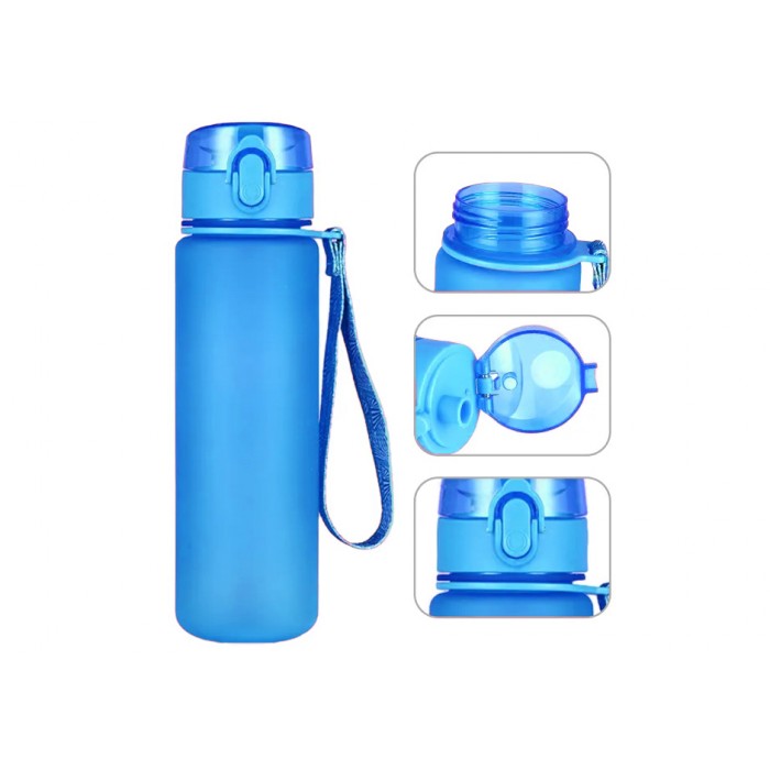 Пляшка для води EasyFit AquaFlow 800 мл (синя)