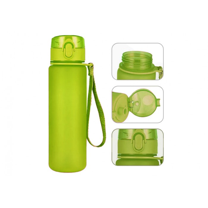 Пляшка для води EasyFit AquaFlow 800 мл (зелена)