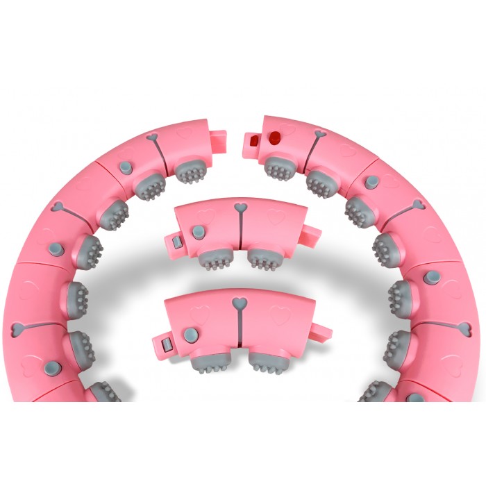 Хулахуп EasyFit Hoop Balance Pro с утяжелителем и счетчиком