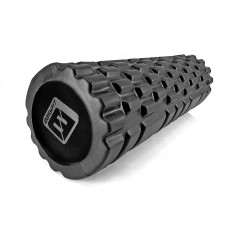 Массажный роллер EasyFit Solid Grid Roller Mini 30 см черный