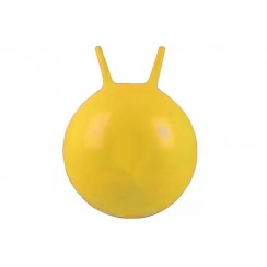 Мяч для фитнеса EasyFit 45 см с рожками желтый