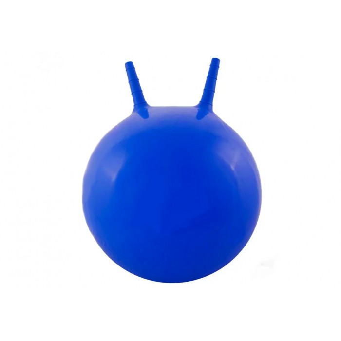 Мяч для фитнеса EasyFit 45 см с рожками синий