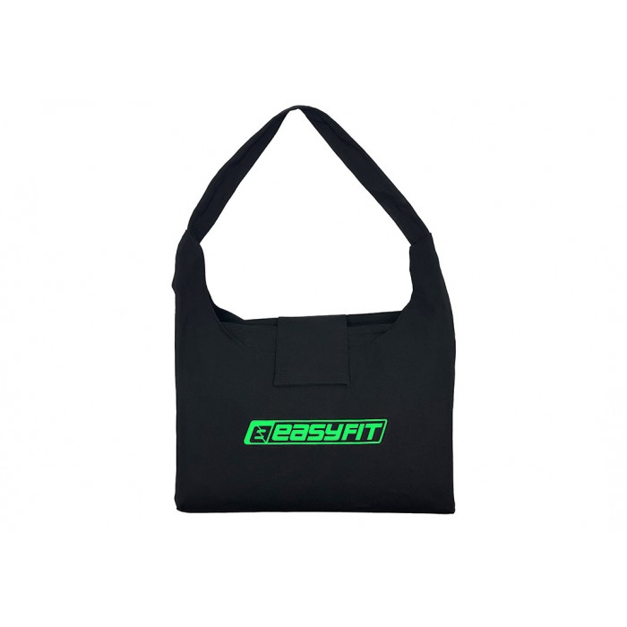 Массажный коврик EasyFit AcuRelax с иголками (аппликатор Кузнецова) черно-зеленый