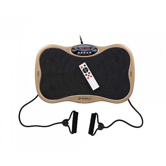 Віброплатформа для схуднення та тренувань SVP01 HMS золотиста