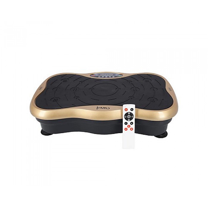 Віброплатформа для схуднення та тренувань SVP01 HMS золотиста