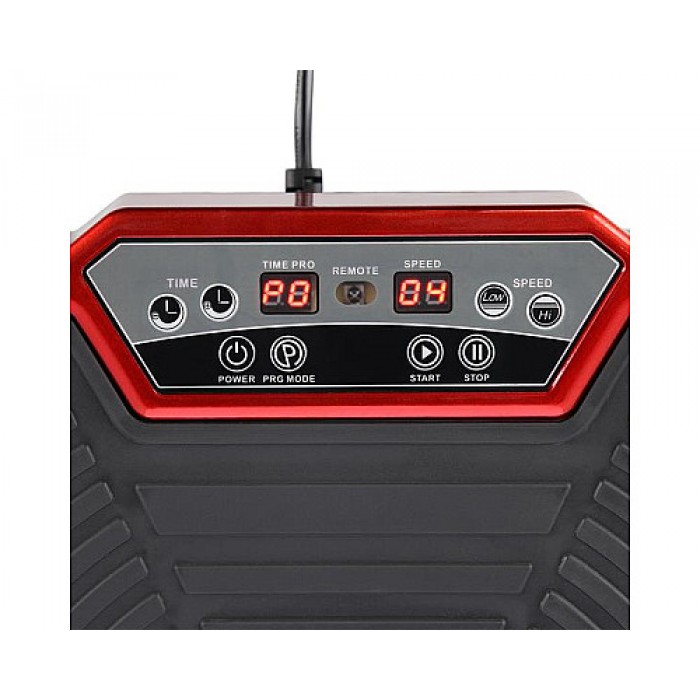 Віброплатформа для схуднення та тренувань SVP02 HMS червона