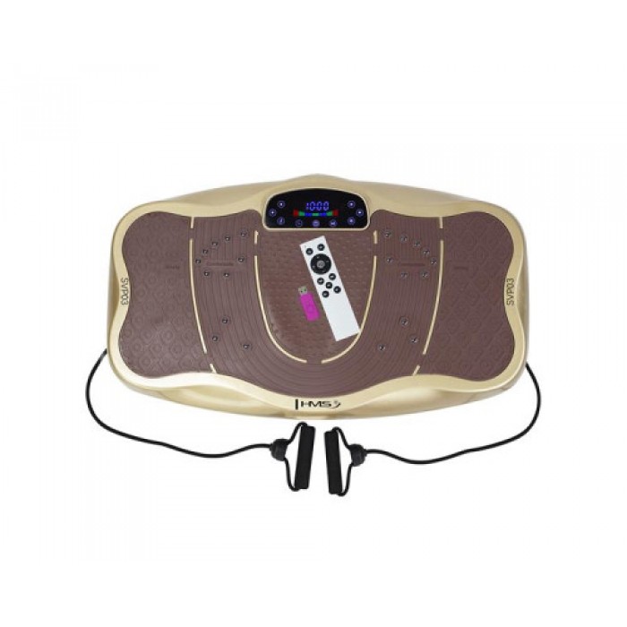 Віброплатформа для схуднення та тренувань SVP03 HMS золотиста