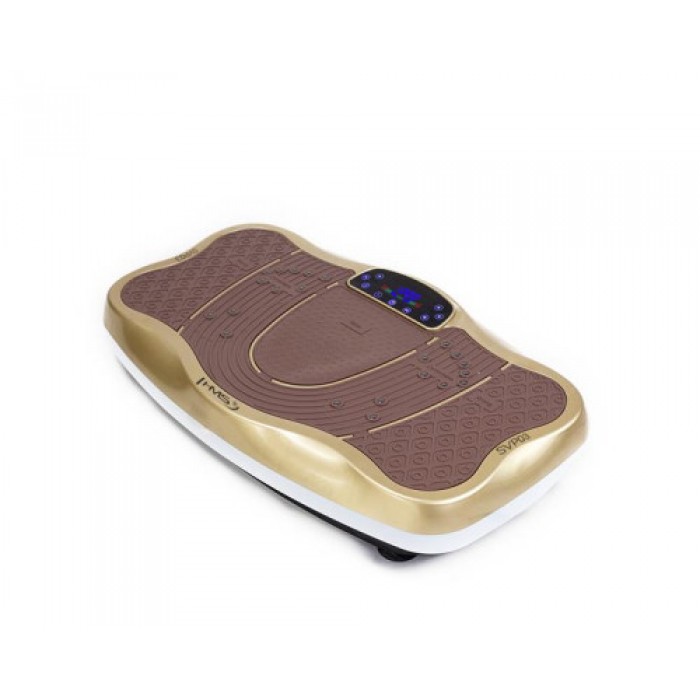 Віброплатформа для схуднення та тренувань SVP03 HMS золотиста