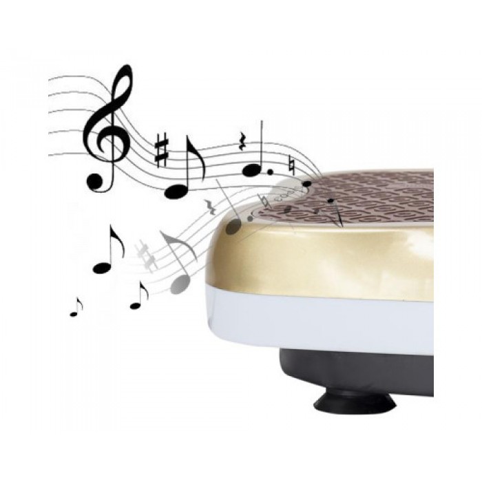 Віброплатформа для схуднення та тренувань SVP03 HMS золотиста