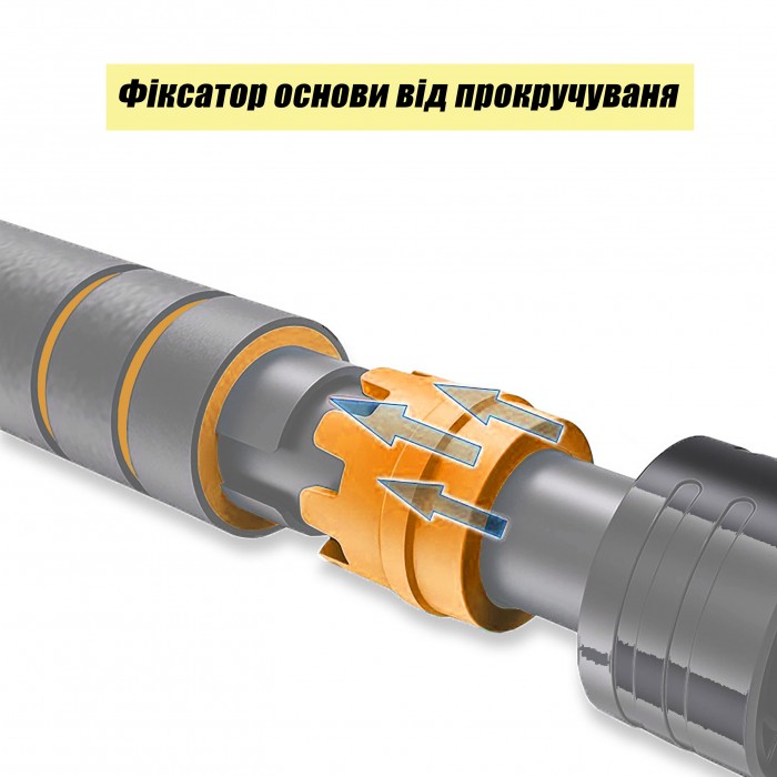 Раздвижной распорный турник EasyFit OrangeGymBar 60-100 см