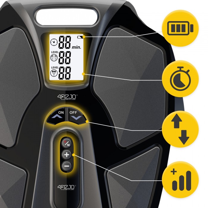 Миостимулятор (Аппарат электростимулятор мышц) стоп 4FIZJO Combo STEP 2 в 1 (P-5905973404624)