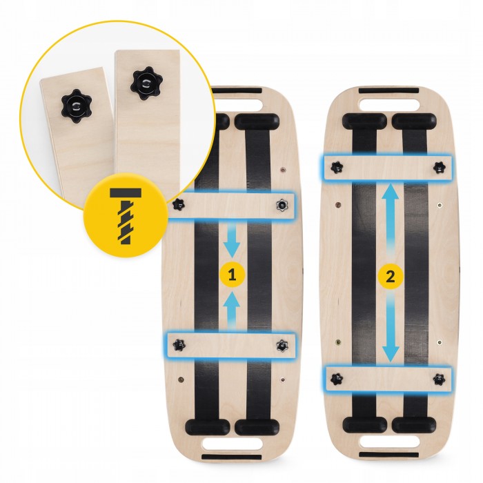 Балансувальна дошка (балансборд) 4FIZJO Balance Board (P-5905973404693)