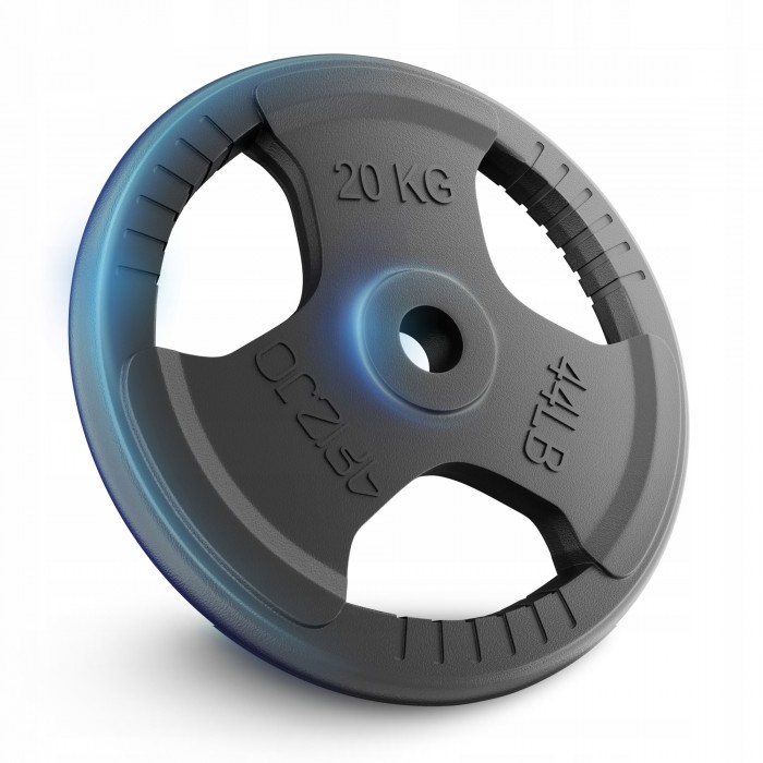 Диск металевий 4FIZJO 1 x 20 кг 26 мм Black (P-5905973401395)