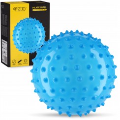М'яч для пілатесу, йоги, реабілітації 4FIZJO 20 см (масажний) Blue (P-5905973402354)
