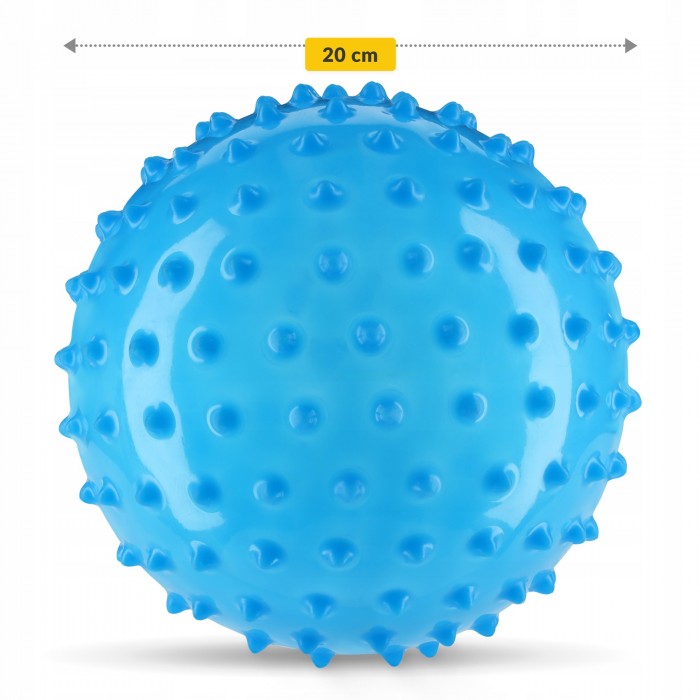 Мяч для пилатеса, йоги, реабилитации 4FIZJO 20 см (массажный) Blue (P-5905973402354)