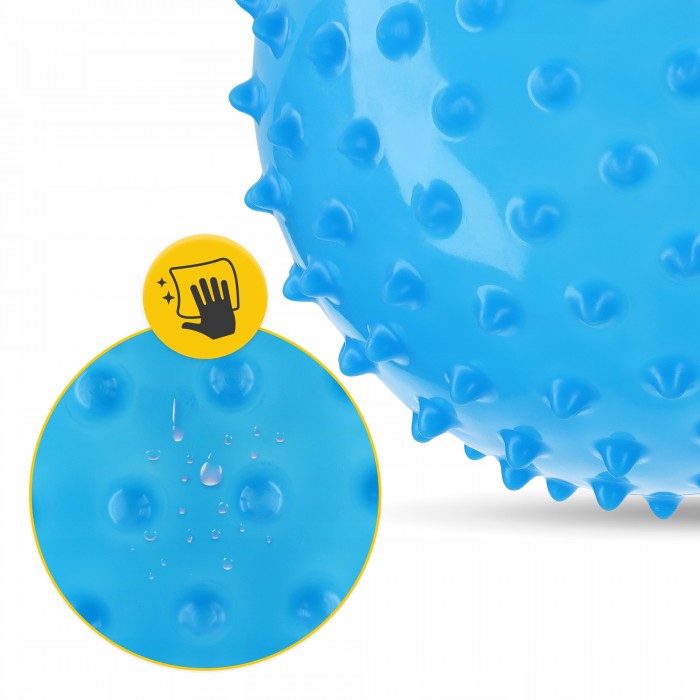 Мяч для пилатеса, йоги, реабилитации 4FIZJO 20 см (массажный) Blue (P-5905973402354)