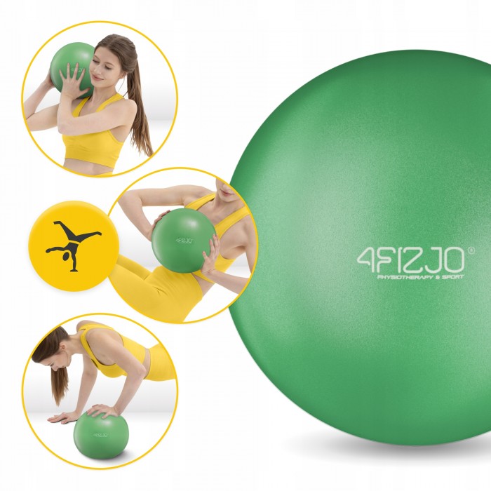 Мяч для пилатеса, йоги, реабилитации 4FIZJO 22 см Green (P-5905973404853)