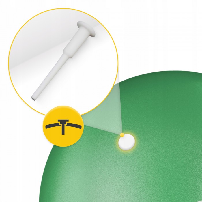 Мяч для пилатеса, йоги, реабилитации 4FIZJO 22 см Green (P-5905973404853)