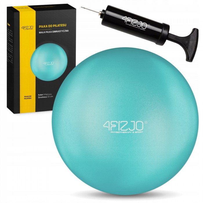 Мяч для пилатеса, йоги, реабилитации 4FIZJO 22 см Mint (P-5905973404877)