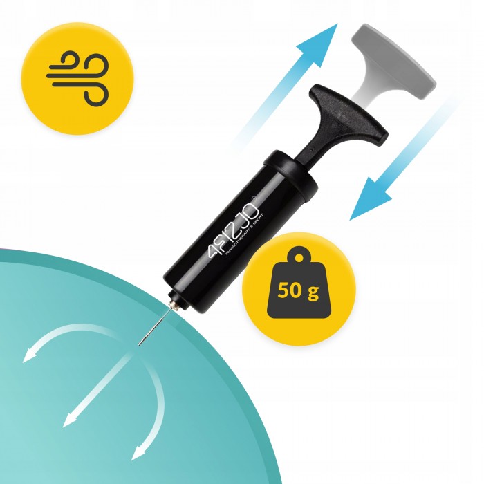 Мяч для пилатеса, йоги, реабилитации 4FIZJO 22 см Mint (P-5905973404877)