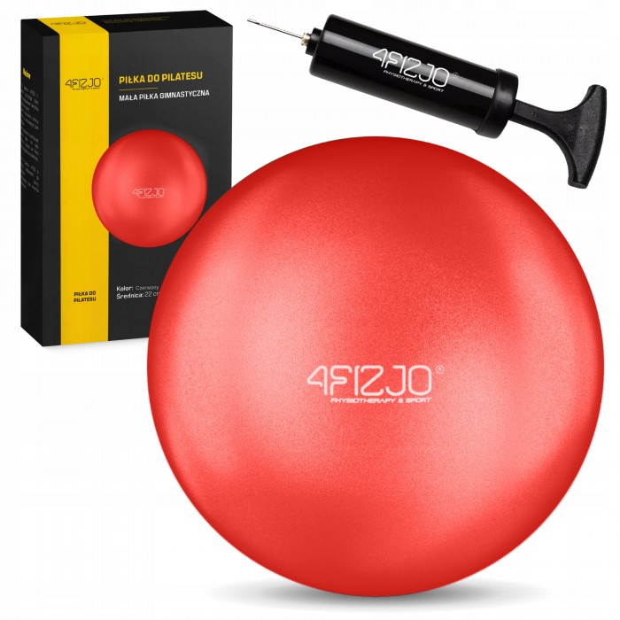 Мяч для пилатеса, йоги, реабилитации 4FIZJO 22 см Red (P-5907739310538)