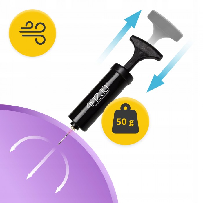 Мяч для пилатеса, йоги, реабилитации 4FIZJO 22 см Violet (P-5905973404860)