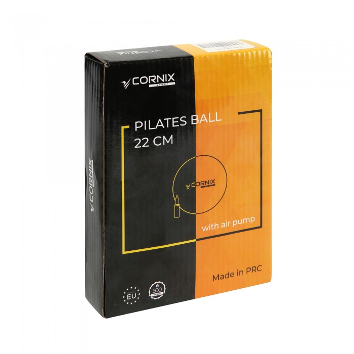 Мяч для пилатеса, йоги, реабилитации Cornix MiniGYMball 22 см XR-0371 Black