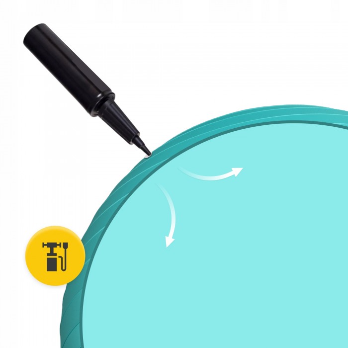 Мяч для фитнеса (фитбол) 4FIZJO 85 см Anti-Burst Mint (P-5905973404839)