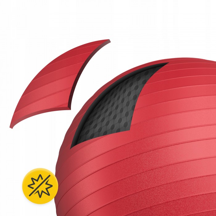 Мяч для фитнеса (фитбол) 4FIZJO 85 см Anti-Burst Red (P-5907739316387)