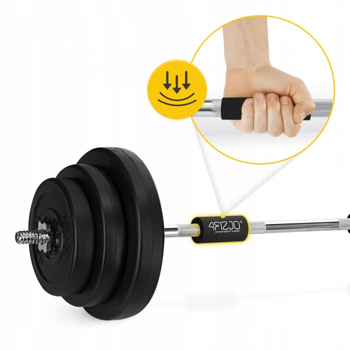 Расширительные накладки на гриф 4FIZJO Fat Grip 2 шт силиконовые Black (P-5905973404327)