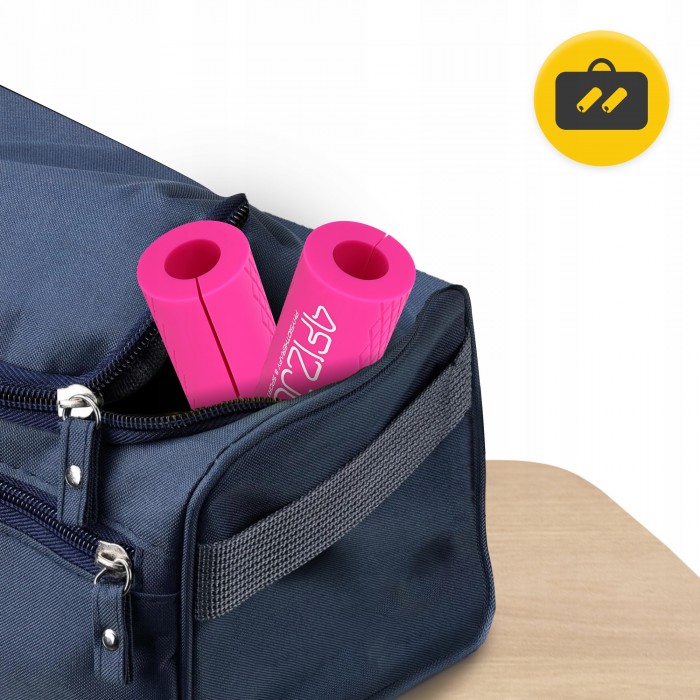 Расширительные накладки на гриф 4FIZJO Fat Grip 2 шт силиконовые Pink (P-5905973404334)