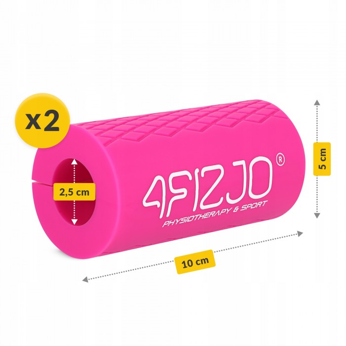 Расширительные накладки на гриф 4FIZJO Fat Grip 2 шт силиконовые Pink (P-5905973404334)
