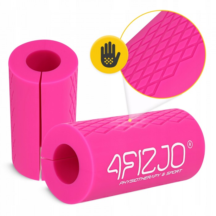 Расширительные накладки на гриф 4FIZJO Fat Grip 2 шт силиконовые Pink (P-5905973404334)