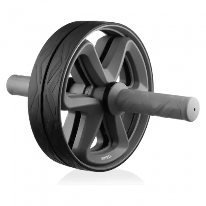 Ролик для преса подвійний Gymtek чорний
