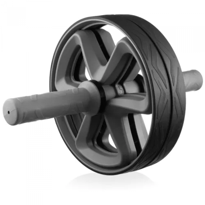 Ролик для преса подвійний Gymtek чорний