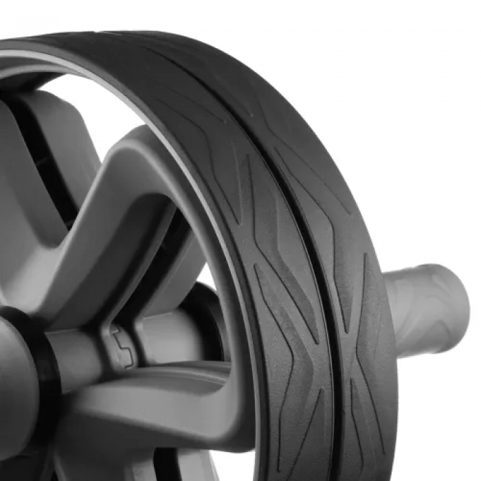 Ролик для преса подвійний Gymtek чорний