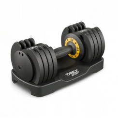 Гантель разборная регулируемая Trex Sport 2-11,5кг черный