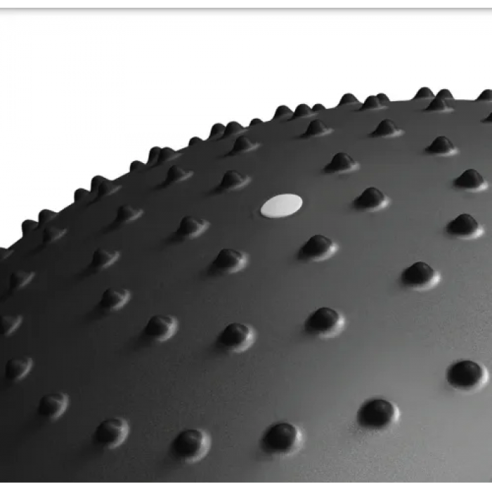 Фітбол масажний Hop-Sport 65см чорний + насос