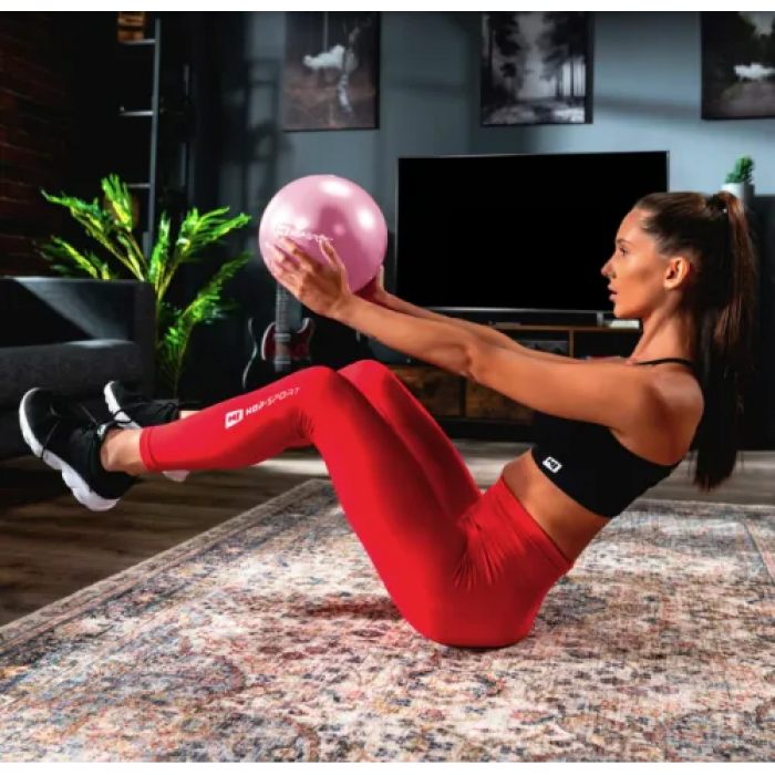 Фитбол Hop-Sport 25см розовый