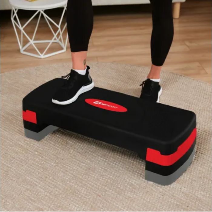 Степ платформа Hop-Sport HS-PP033AS чорно-червоний