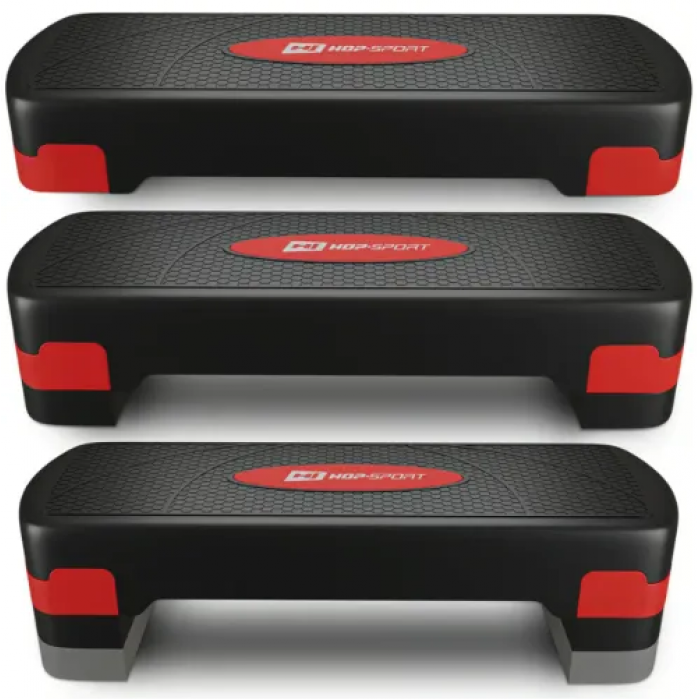 Степ платформа Hop-Sport HS-PP033AS чорно-червоний