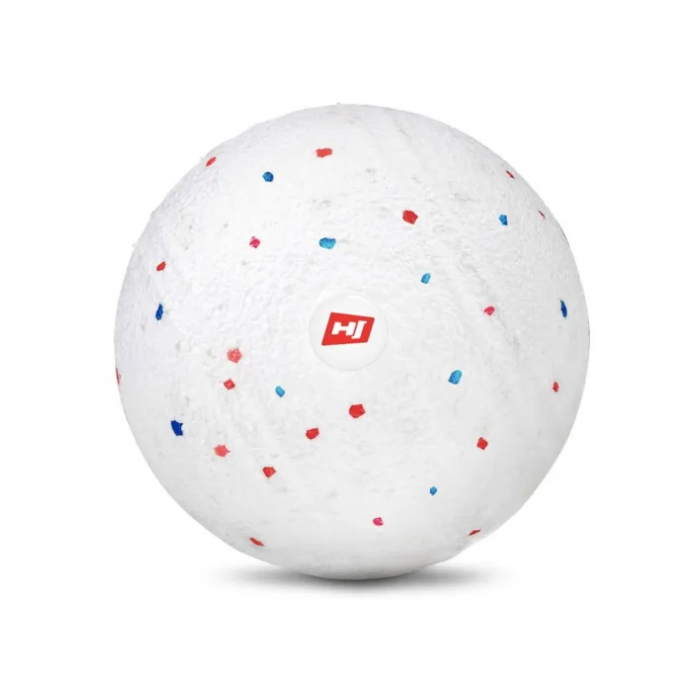 Масажний м'яч EPP 100 мм Hop-Sport HS-P100MB білий