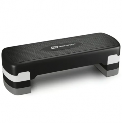 Степ платформа Hop-Sport HS-PP033AS черно-белая